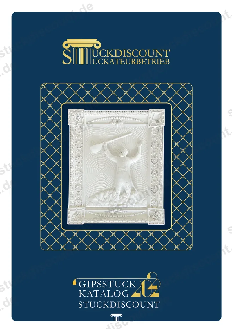 Vorschau des Innenstuck-Katalogs (Titelseite)